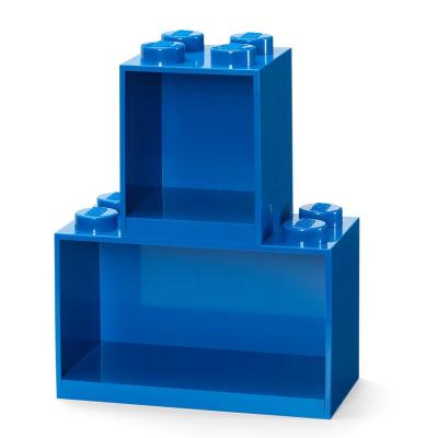 Набір полиць-цеглинок LEGO Lifestyle 4+8 синій (41171731)