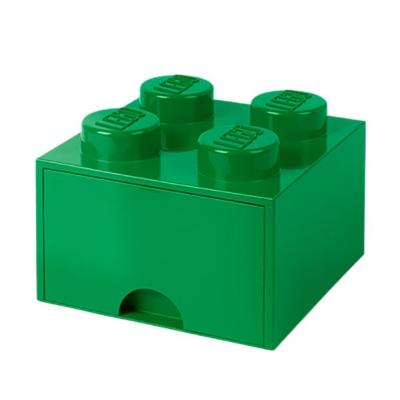 Висувний ящик для зберігання LEGO Lifestyle Цеглинка 4 зелений (40051734)