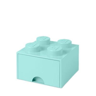 Висувний ящик для зберігання LEGO Lifestyle Цеглинка 4 світло-блакитний (40051742)