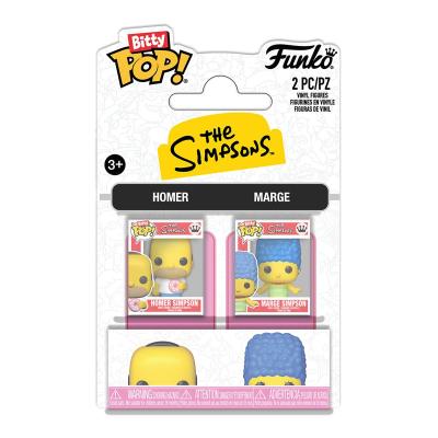 Набір фігурок Funko Bitty Pop Simpsons Гомер і Мардж (94217)