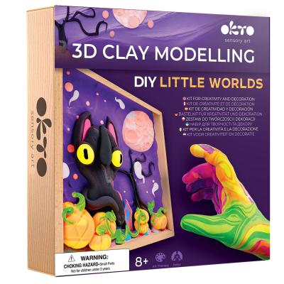 ​Набір для творчості OKTO Wood and Craft Little worlds Привид кіт (20052)