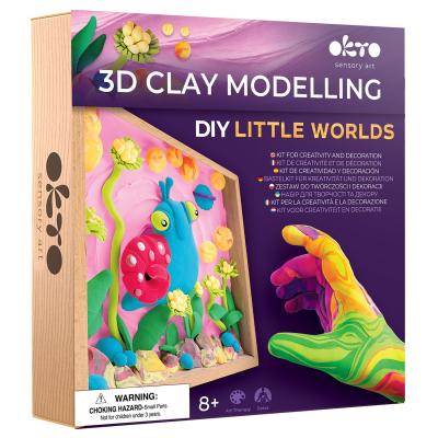 ​Набір для творчості OKTO Wood and Craft Little worlds Равлик (20051)