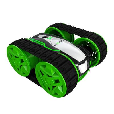 Машинка Exost Mini flip tank зелена (20261-1)