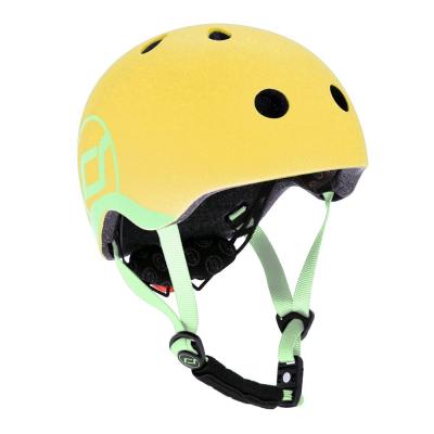 Дитячий шолом Scoot & Ride Лимон 51-55 см з ліхтариком (SR-190605-LEMON)
