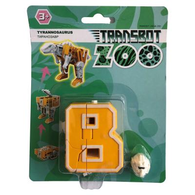 Іграшка-трансформер Transbot Lingva zoo Тиранозавр (T15507/1/T15507/1-2)