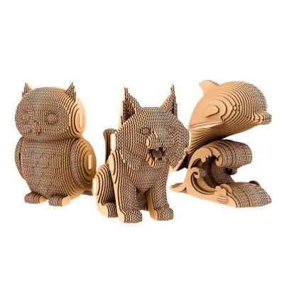 3D пазл Cartonic Uanimals red book trio (CARTUANIMALS)
