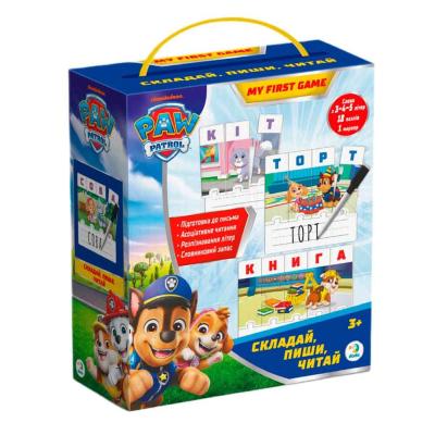Навчальна гра Dodo Paw Patrol Складай, пиши, читай (200622)