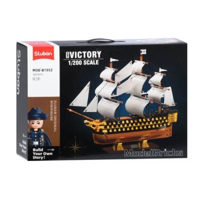 Конструктор Sluban Корабель Victory з фігуркою 1075 деталей (M38-B1552)