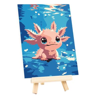 Картина за номерами Rosa Start Аксолотик 15 х 20 см (N00014092)