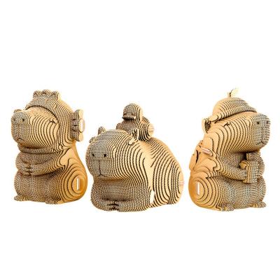 ​3D пазл Cartonic Capybara Trio (CARTCAPYTRIO)