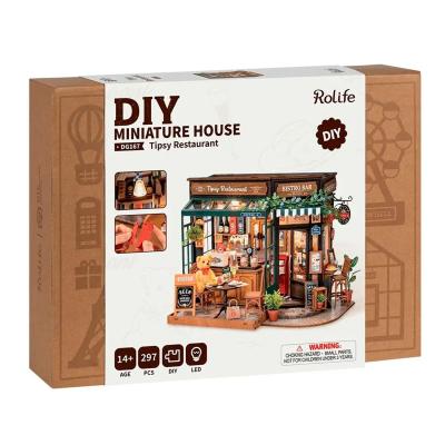 Конструктор Robotime Rolife 3D Ресторан Tipsy (DG167)